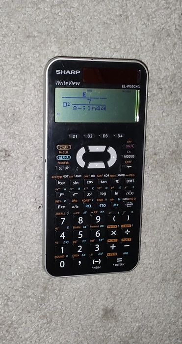 Kalkulator naukowy Sharp WriteView Ekran 4 liniowy Ponad 300 Funkcji