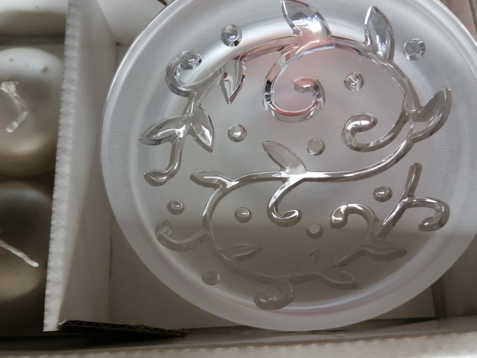 Castiçais de cristal JG Durand