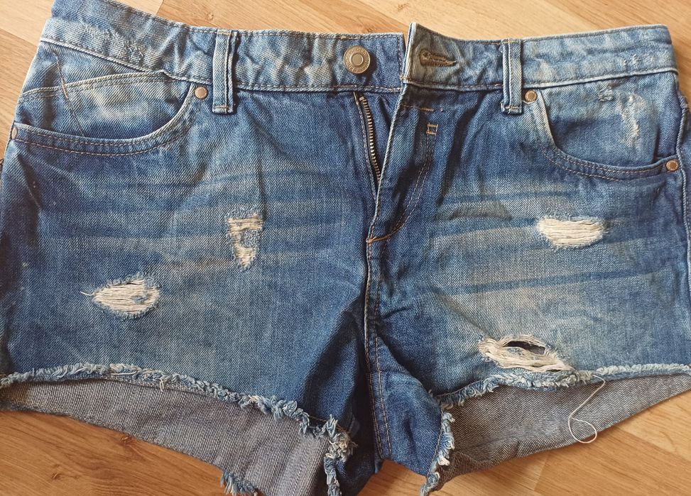 Damskie szorty spodenki rozmiar 38 M jeansowe jeans