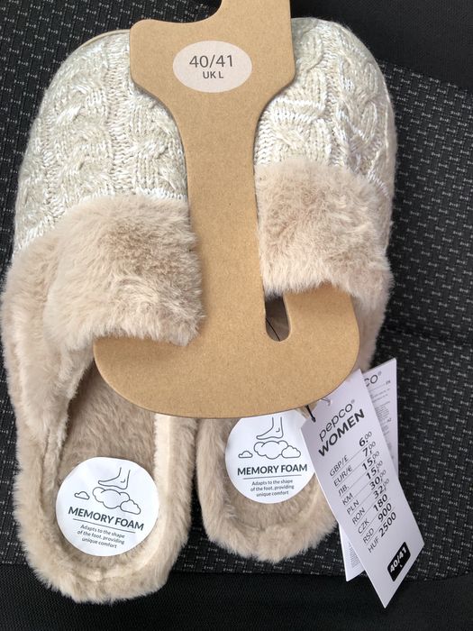 Кімнатні тапочки розмір 40/41