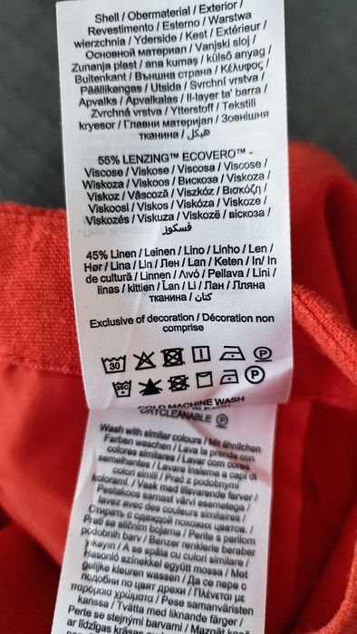 Lniane szorty Vero Moda