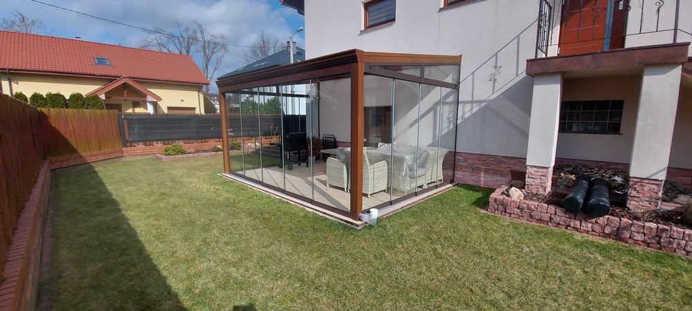 Zadaszenie Tarasu - Pergola - Ogród Letni VERASOL Aluminium 7m x 2.5m