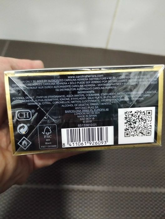 Парфуми Carolina Herrera Bad Boy