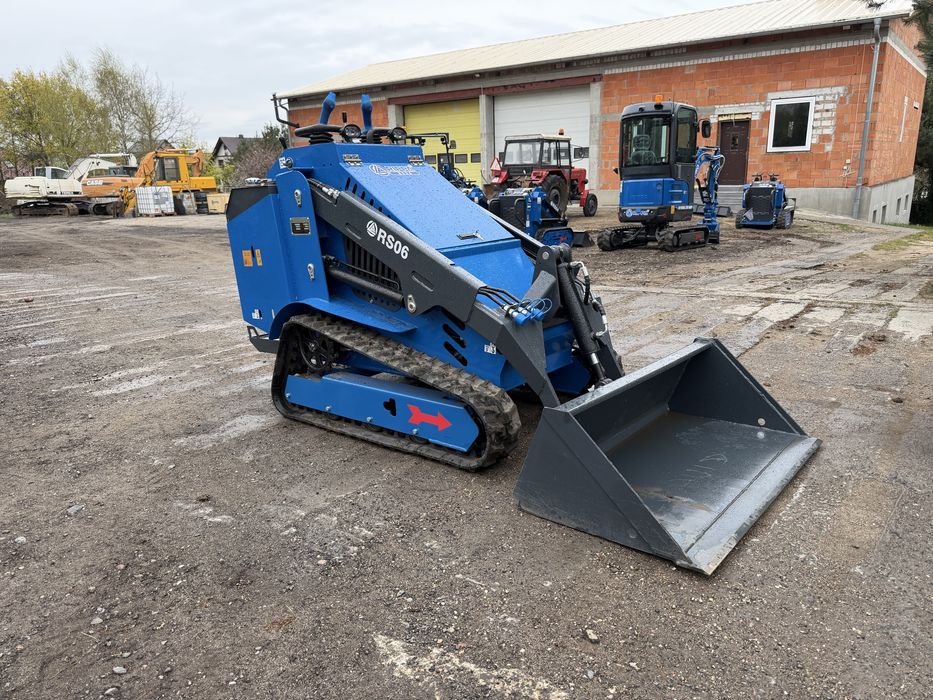 Miniładowarka Rippa RS06 (kubota yanmar avant) glebogryzarka