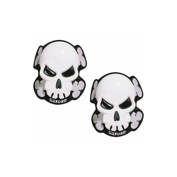 deslizador slider oxford skull white
