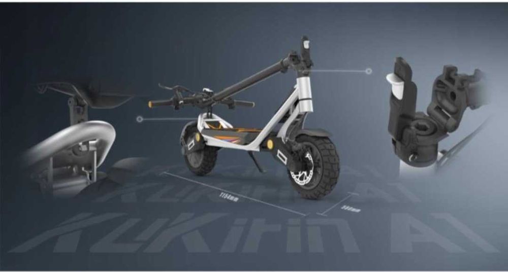 Hulajnoga elektryczna KuKirin A1 1000W 48V 13Ah 45km/h 10 cali NOWOŚĆ