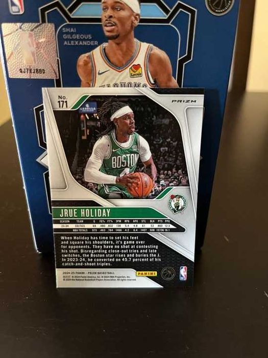 Jrue Holiday #171 Prizm NBA 2024-25 Boston Celtics Ice Prizm
