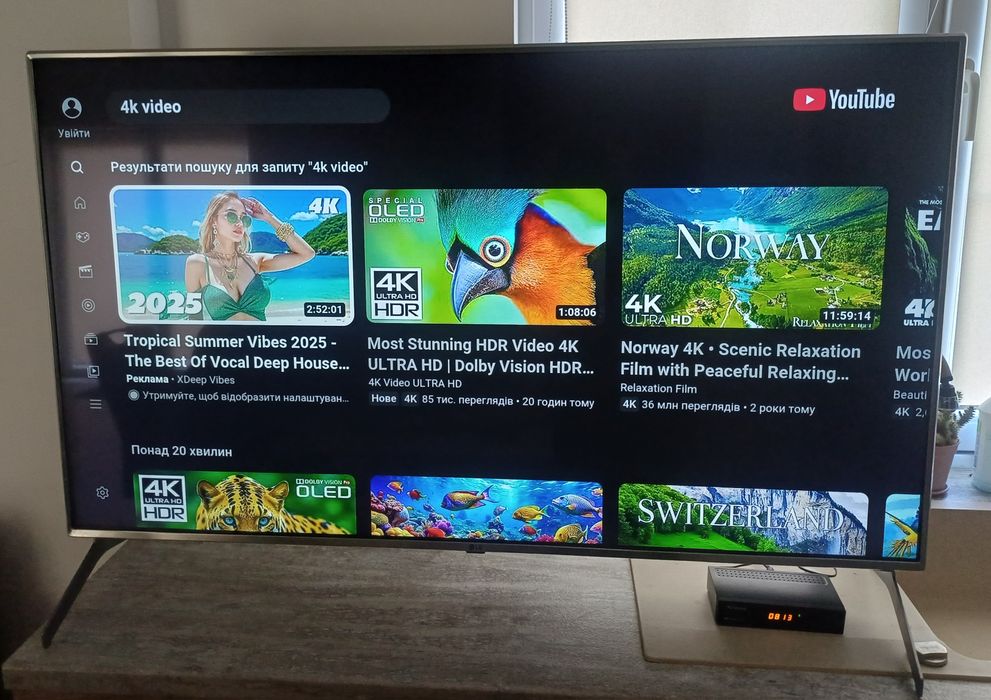 Smart TV Wi-Fi 4K ULTRA HD LG 55UJ6519 web OS телевізор 55 дюймів