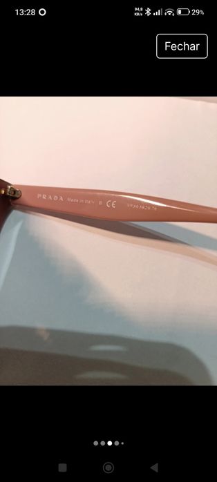 armação óculos Prada