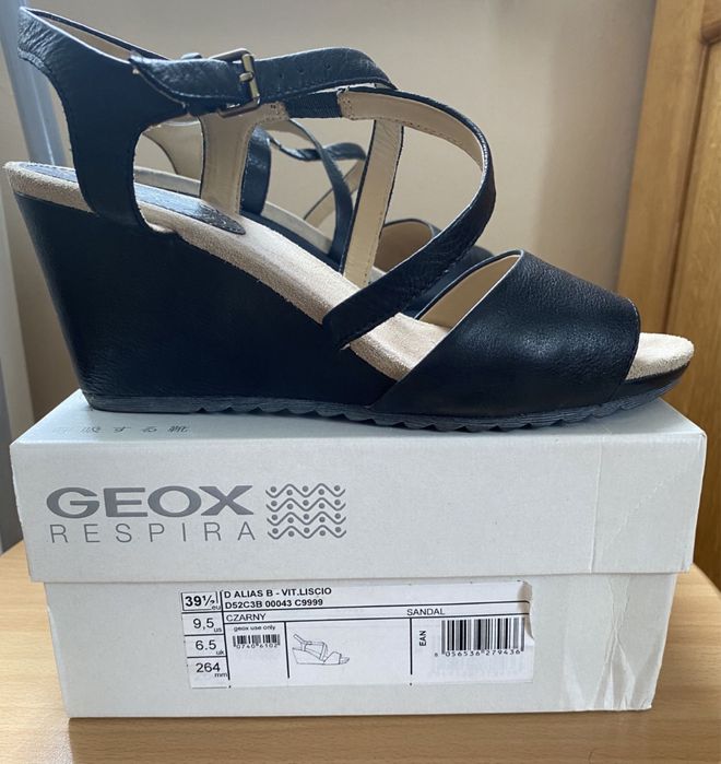 Sandalki na koturnie ~ Geox rozm 39