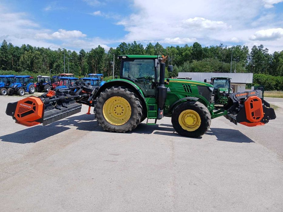 Mulczer Kosiarka Bijakowa składana tylno-czołowa 7m. ZEPPELIN POTĘŻNY