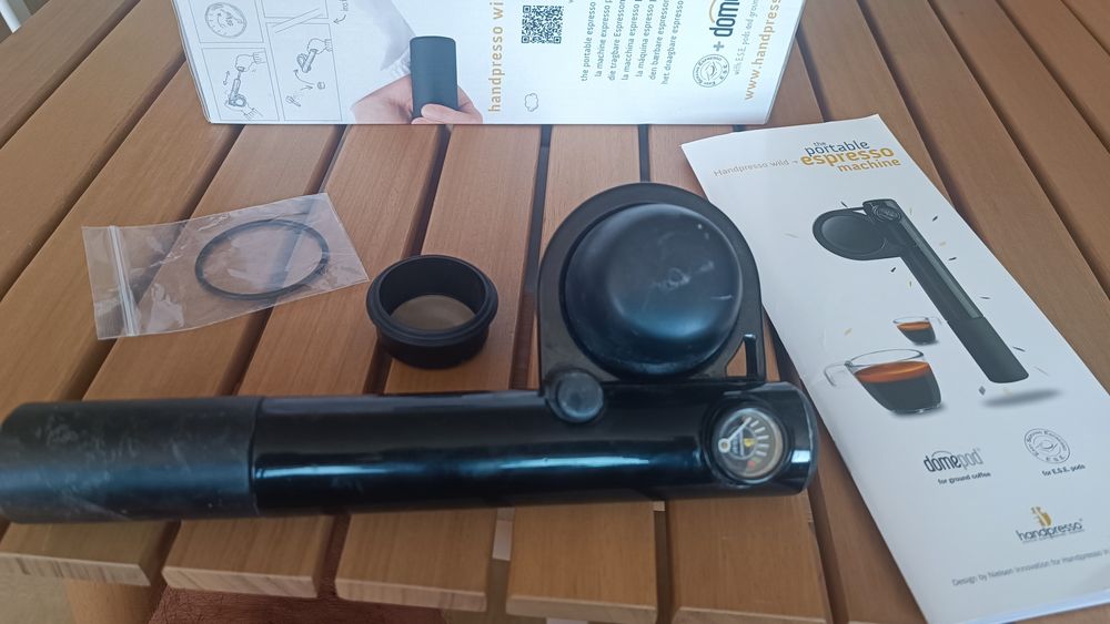 Máquina de Café Espresso Portátil - Handpresso Wild Hybrid