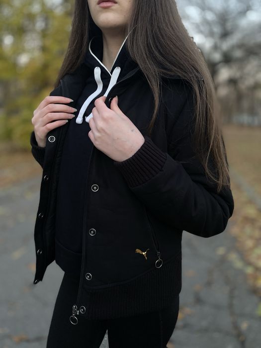 PUMA Bomber Jacket UK 10 Small (жіноча куртка)