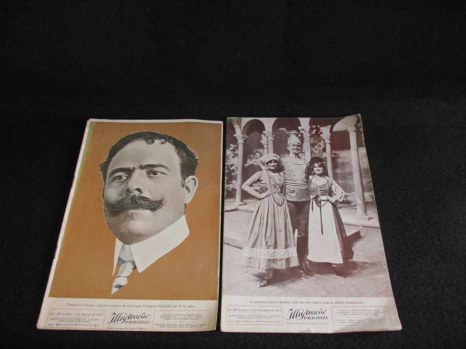 Livro Revista Ilustração Portuguesa 2ª Série 1907 a 1924 Revistas