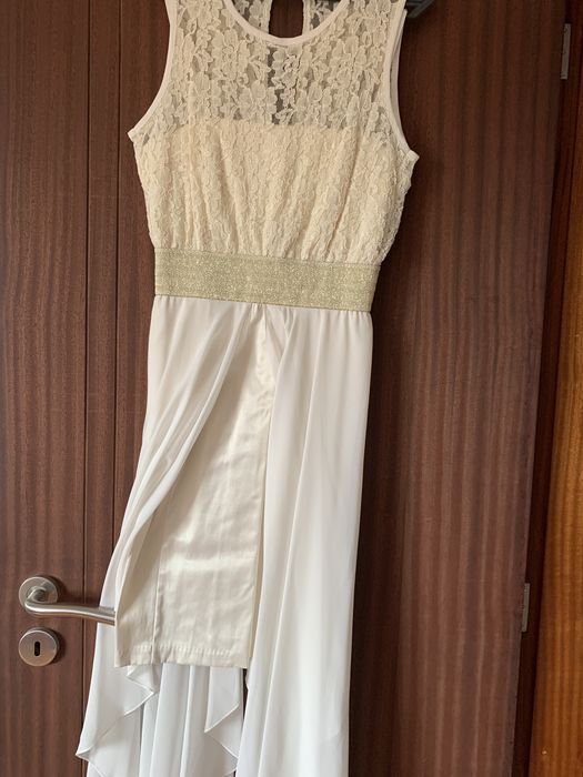 Vestido Branco com renda