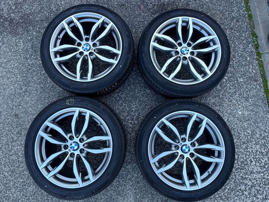 Felgi aluminiowe srebrne oryginał BMW 9.5x19" 5x120 ET48 72.6 FU15096