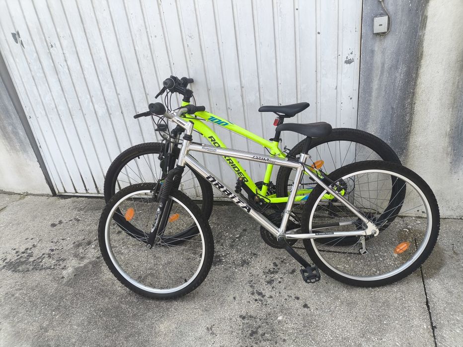 Pack 2 Bicicletas BTT – Rockrider + Orbita 
- Duas bicicletas prontas a andar
- Rockrider 100 em excelente estado
- Orbita leve e confortáve