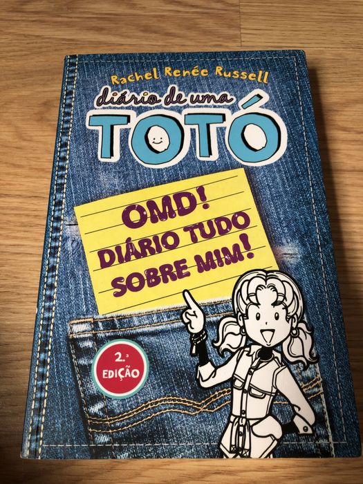 Diário de uma Totó   OMD! Diário tudo sobre mim!