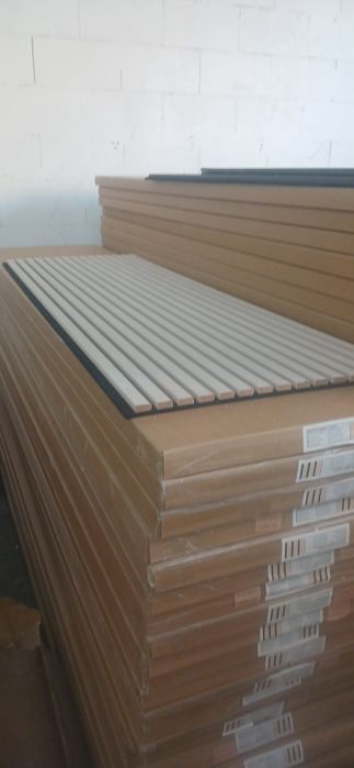 Lamele na grubym filcu