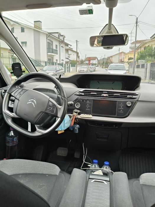 Citroen 2021 C4 Spacetourer Branco 1.5 Blue HDI diesel 7 lugares
