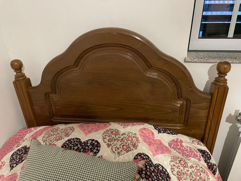 Cama Solteiro com Colchão