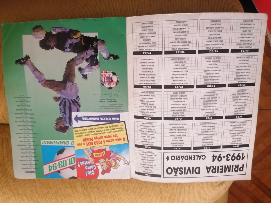 Futebol 93 94 Panini completa
