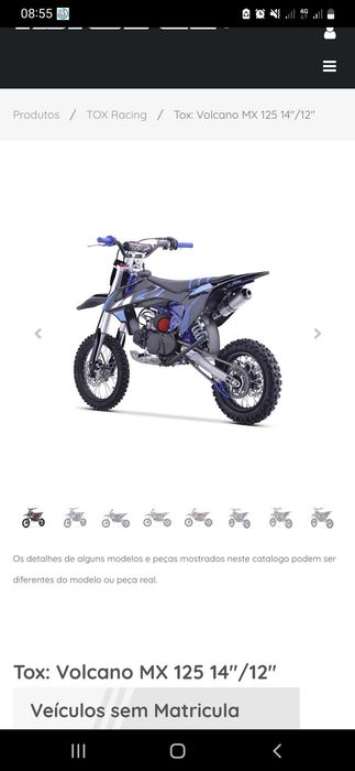 Tox Racing 125cc Nova 0km