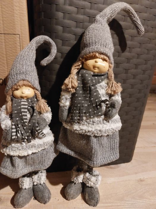 Lalki świąteczne parka