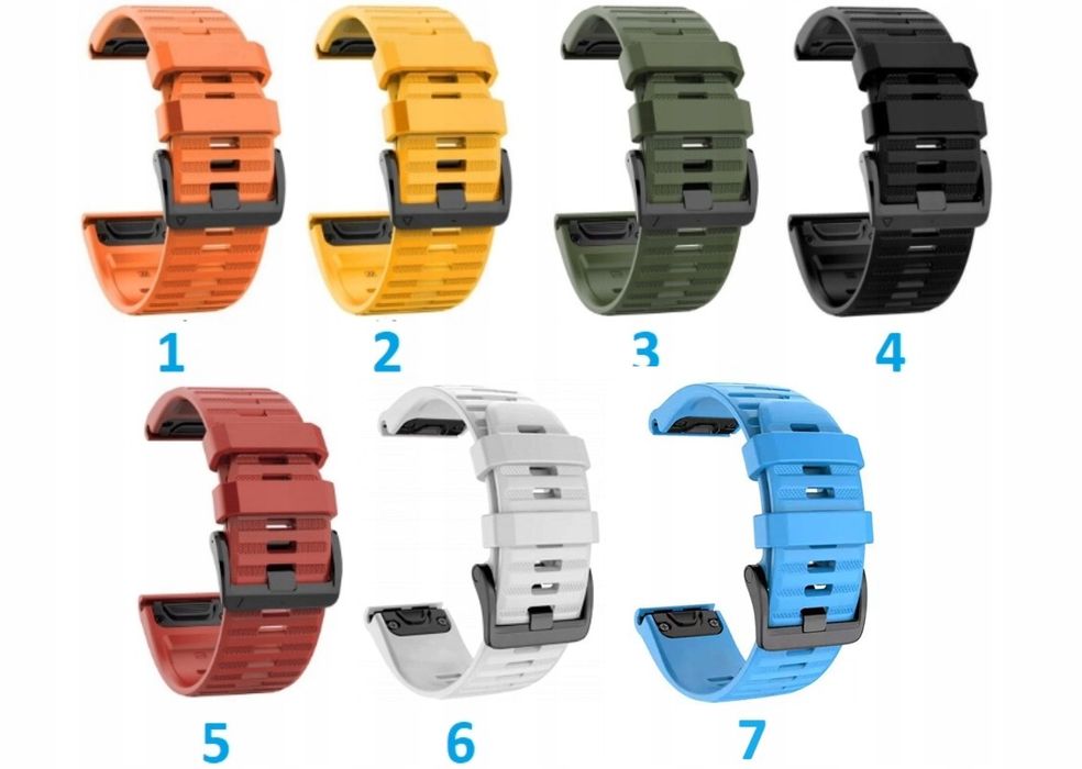 Pasek QUICKFIT do Garmin Fenix 3 3HR 5X 6X 6X 7X 8 51mm Pro Solar