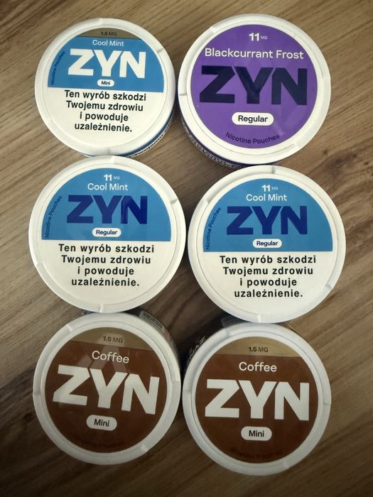 Zyn 6paczek nowe