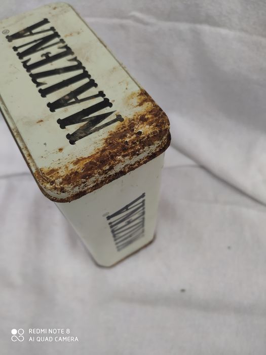 Lata vintage da maizena