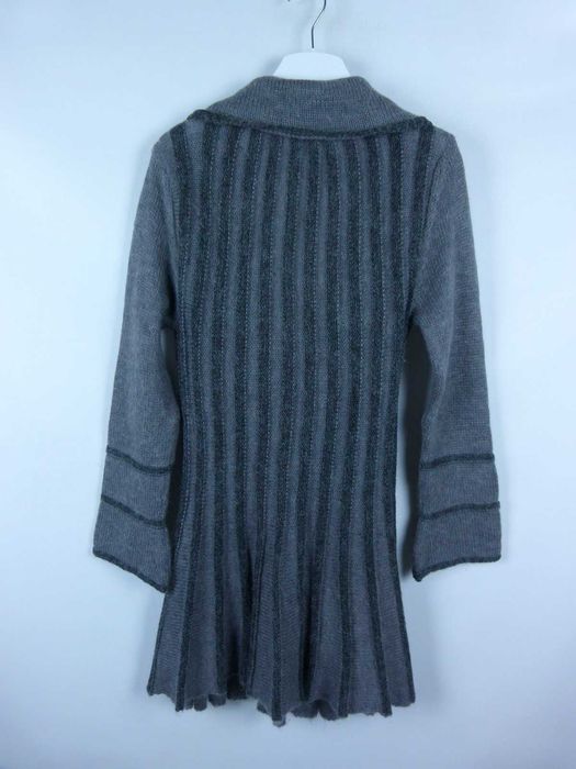 Per Una Marks Spencer długi szary sweter kardigan / M petite