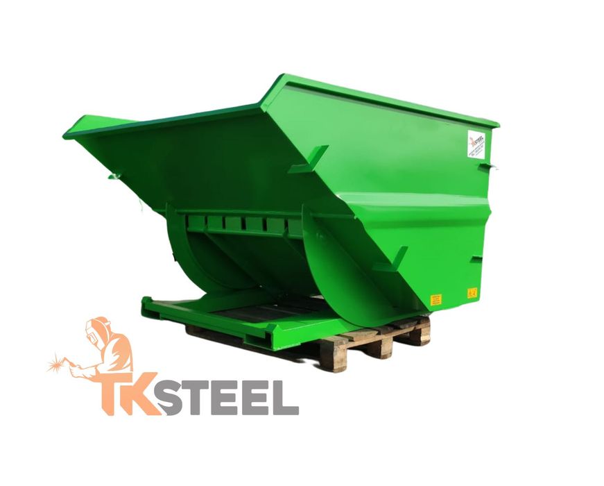 Kontener 1.5m3 #4 koleba pojemnik samowyładowczy
