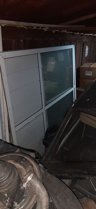 Маталлопластиковая конструкция.б.у.Размер 2.005.*186.две шт