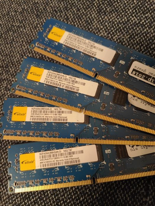 16gb ram ddr3 4-kości