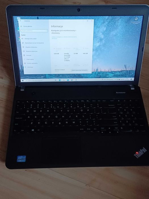 Lenovo E531 intel i3 8GB 500GB  Windows 10