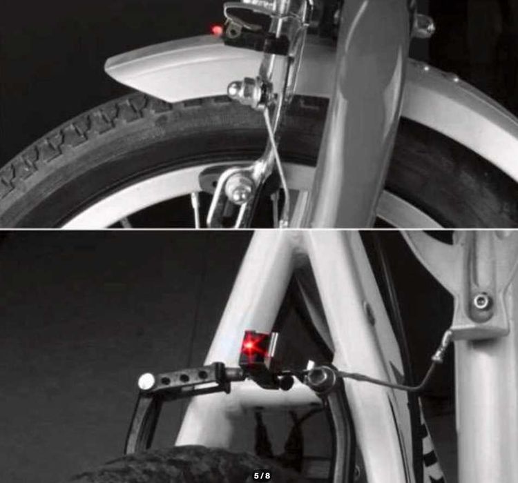 Luz de travão de bicicleta
