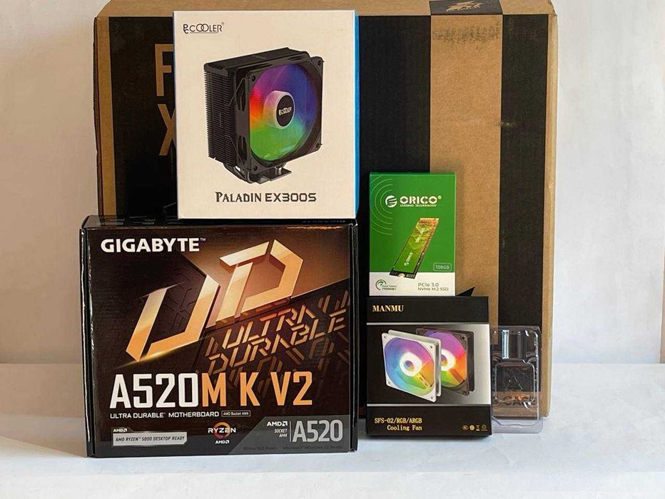Топовий ПК! Гарантія! GTX 1080 Ryzen 5 5500 16gb DDR4 M2 SSD HDD!