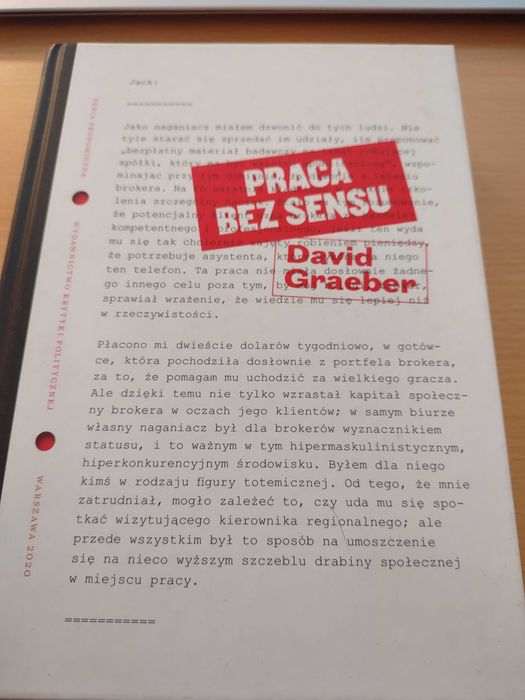Praca bez stresu - Graeber