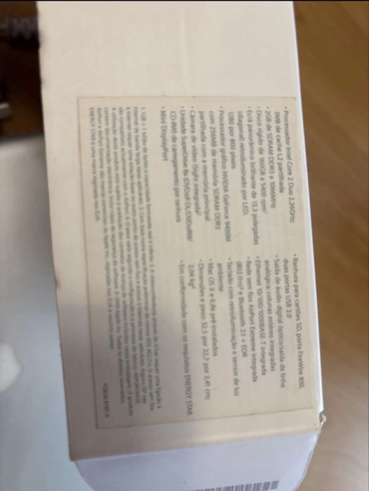 MacBook Pro 13” (2011) com SSD Disco limpo