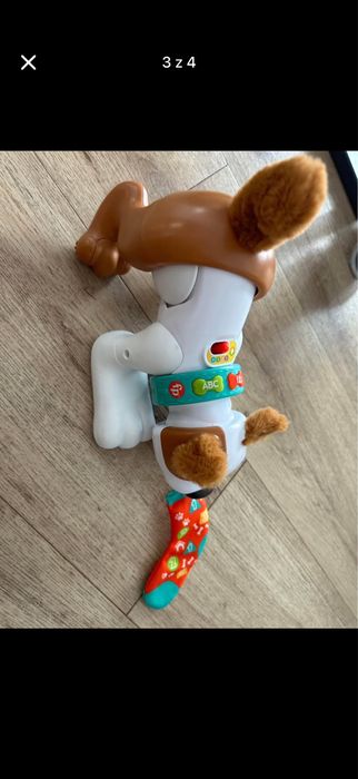 Piesek fisher price raczkowanie
