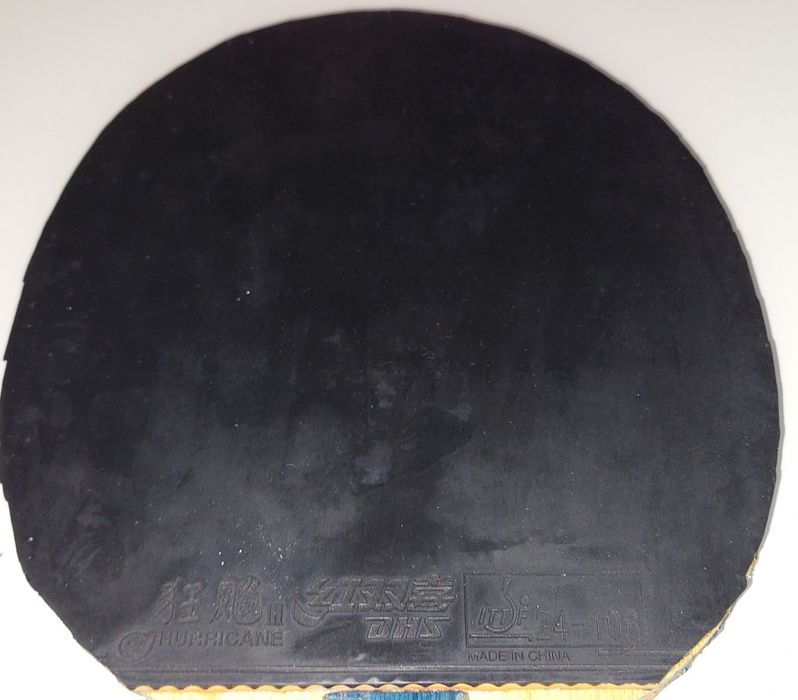 Borrachas tenis mesa DHS hurricane 3