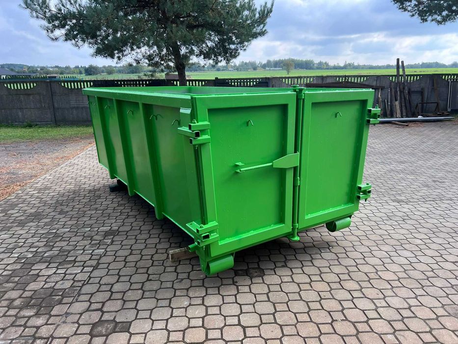 Kontener hakowy KP7 - 7m³ na śmieci, gruz, złom