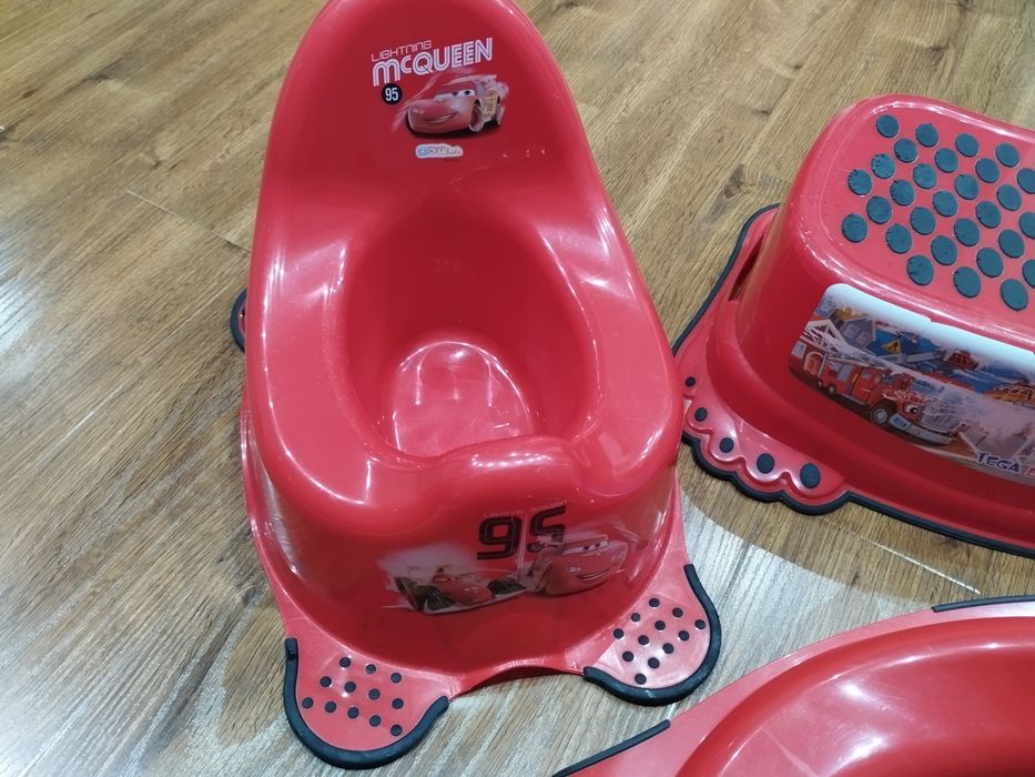 Zestaw 2 nocniki, nakładka, podstawka