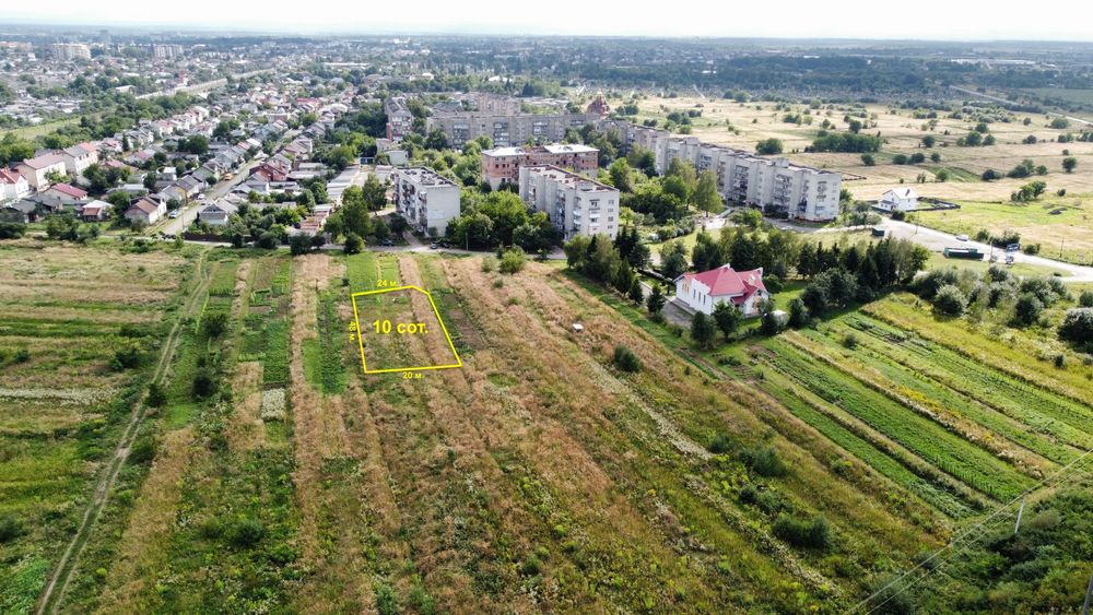 Продаж земельної ділянки в Стрию(10 сот.) вул. Добрівлянська.