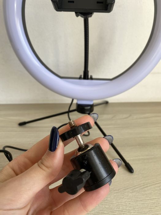 Ring Light LED com tripé