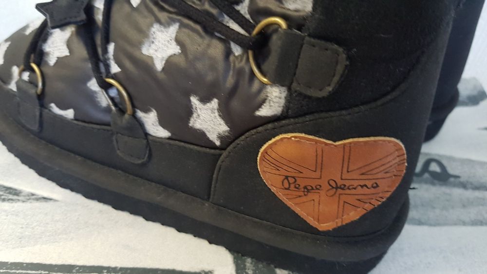Угги на девочку Pepe Jeans 33р,стелька 20,5см,оригинал.