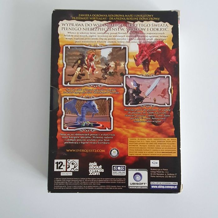 Gra PC Everquest II gra komputerowa dla kolekcjonera na półkę