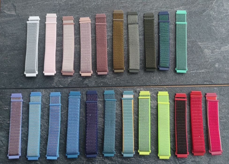 Спортивные ремешки на Samsung,Amazfit GTS,bip Garmin, Huawei 20мм 22mm
