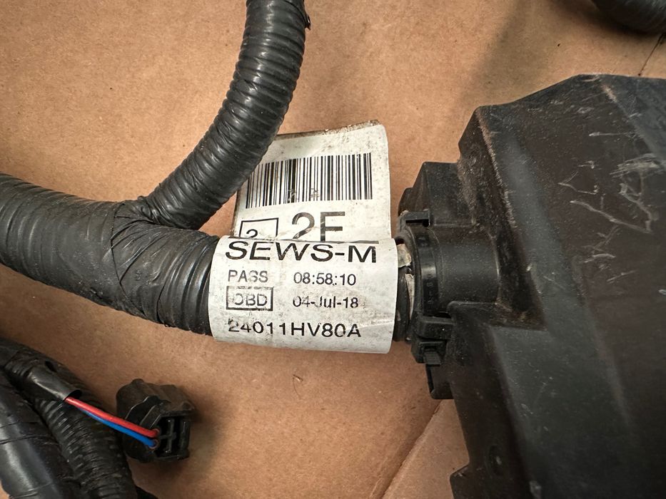 CABLAGEM DO MOTOR 1.5 DCI NISSAN QASHQAI J11 J18 \ 24011HV80A